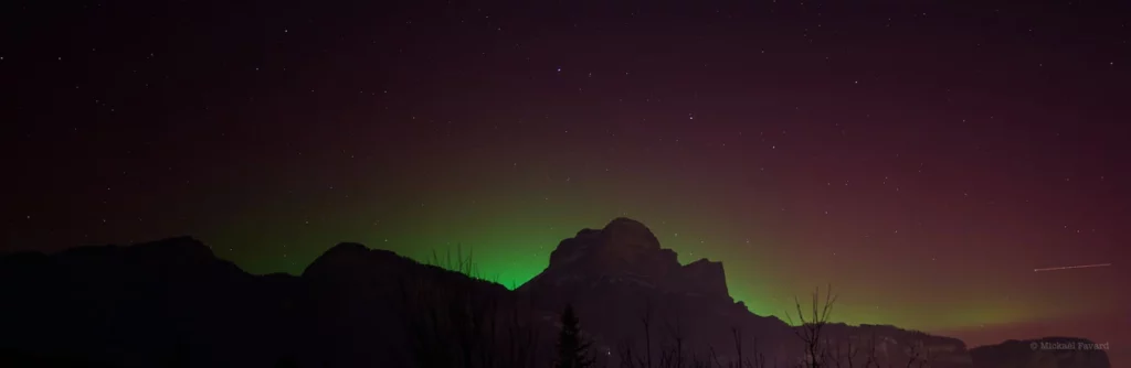 aurore boréale Chartreuse 19/01/26