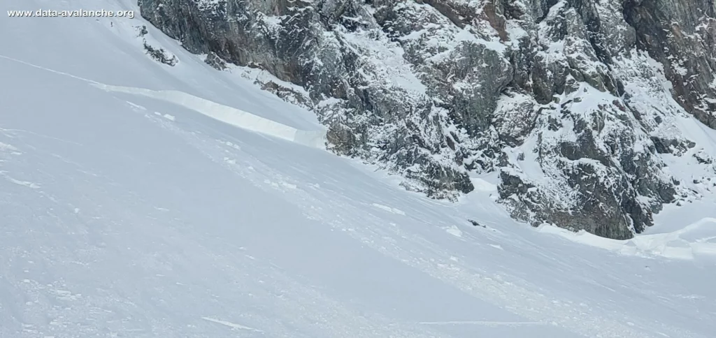 avalanche Belledonne cassure