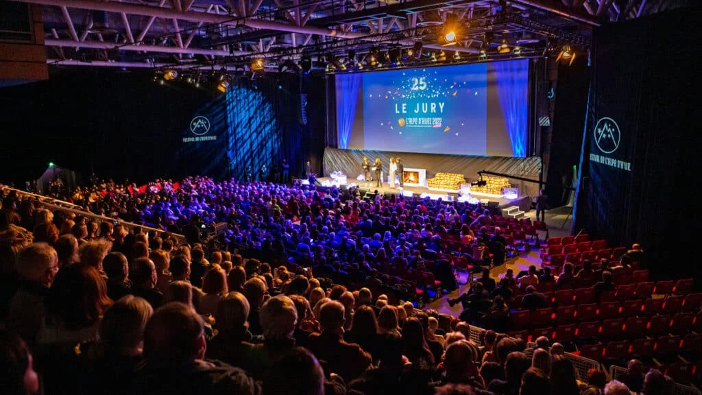 festival de comédie de l'Alpe d'Huez au palais des Sports