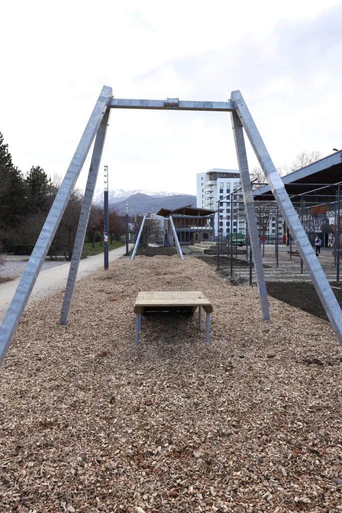 Evolutions du quartier Flaubert : extension du parc, tyrolienne