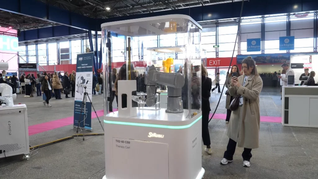 robot Stäubli visiteur techfest