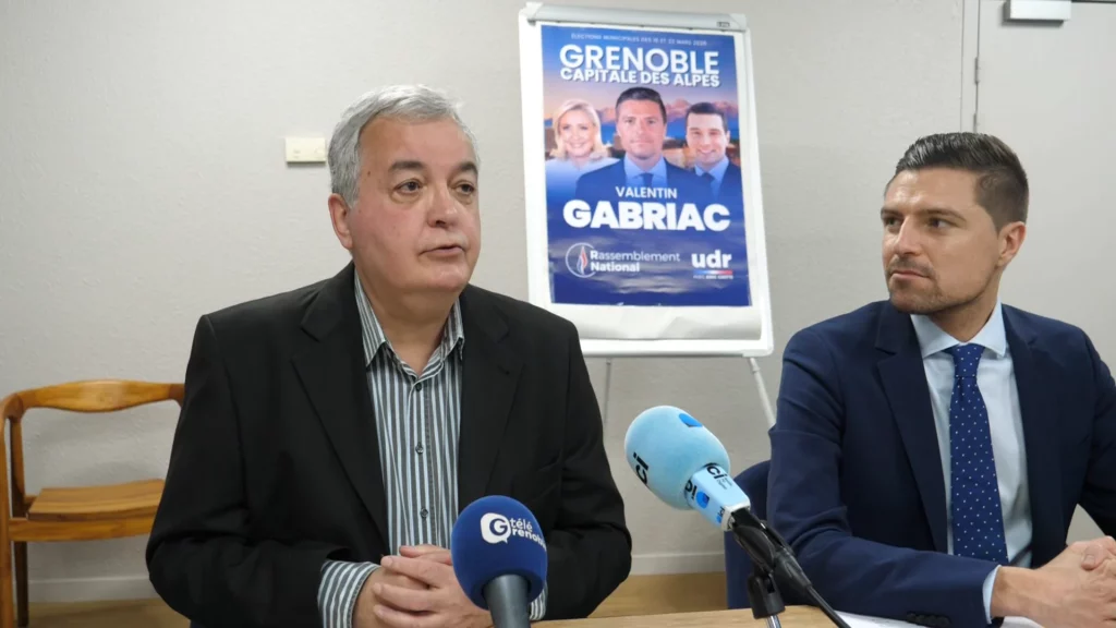 Michel Voilin association de quartier soutient le RN de Gabriac pour les municipales 2026 de Grenoble