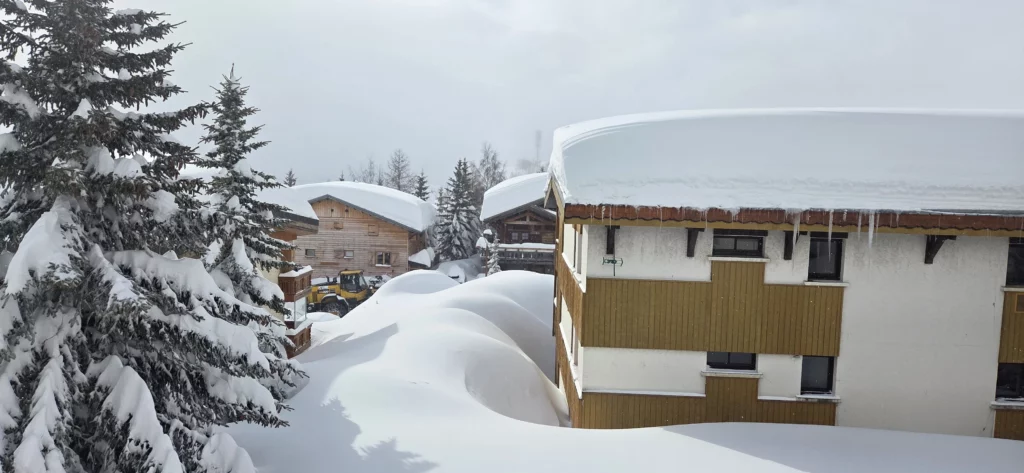 neige à l'Alpe d'Huez