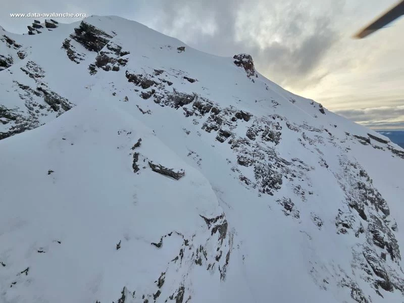 sommet du Grand Replomb - avalanche CRS Alpes