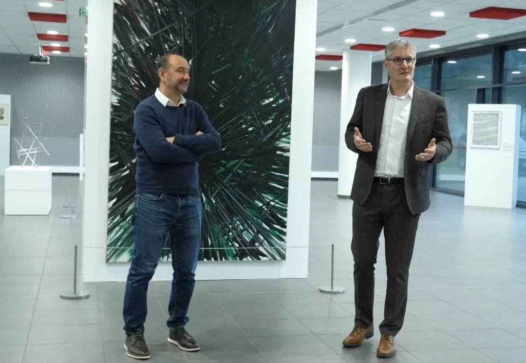 Sebastien Gokalp et François Legalland CEA Musée de Grenoble