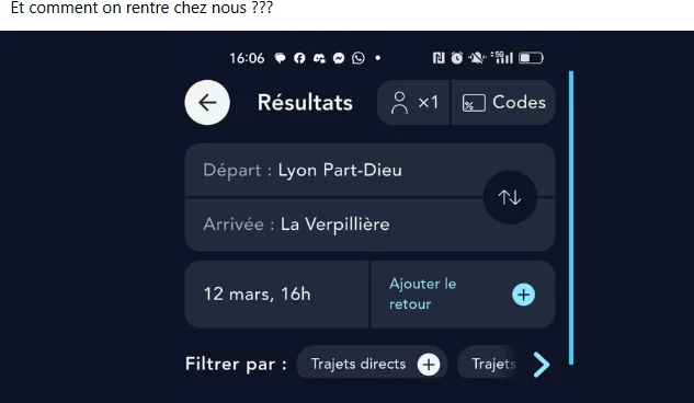 commentaire usager lyon grenoble