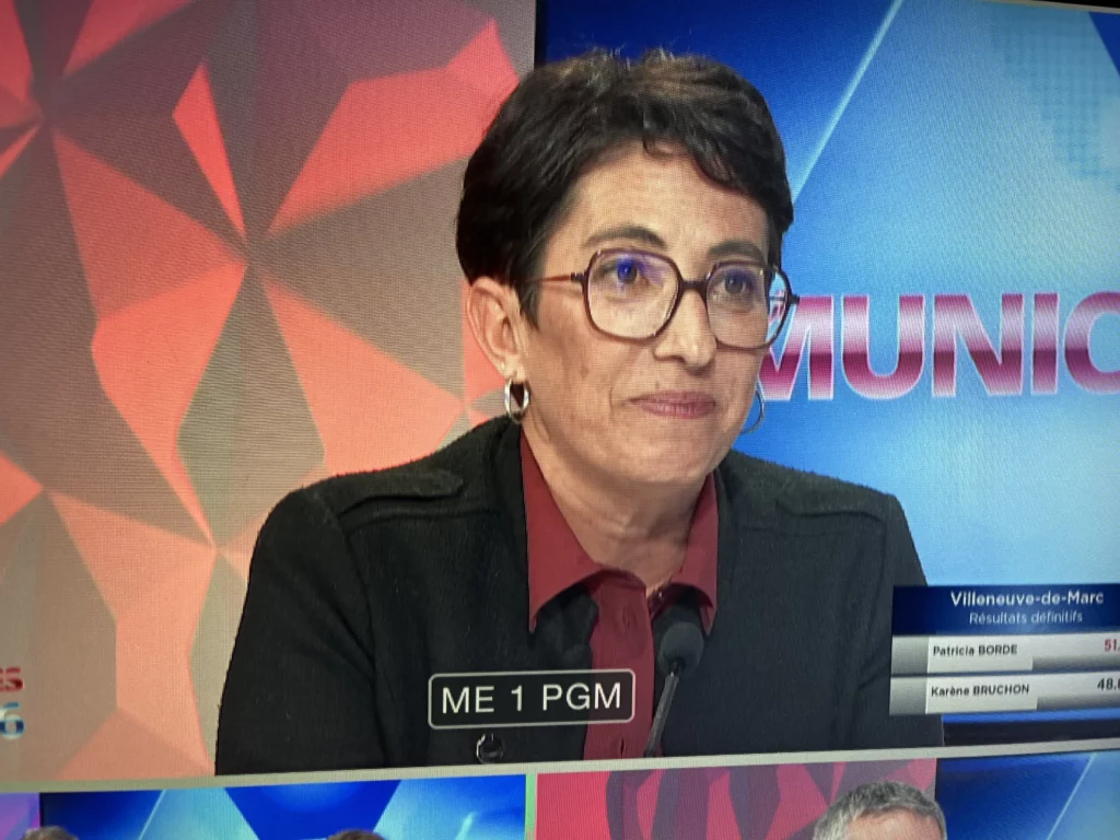 Amandine Demore, maire d'Echirolles