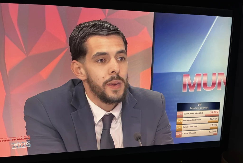 Allan Brunon LFI sur le plateau de TG+