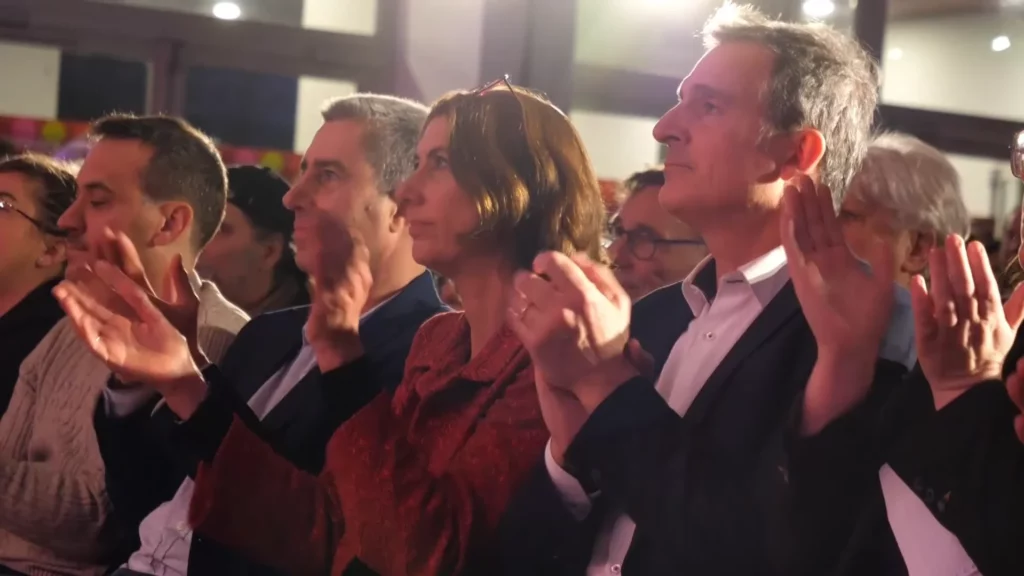 Meeting Ruffin palais des Sports maire Eric Piolle