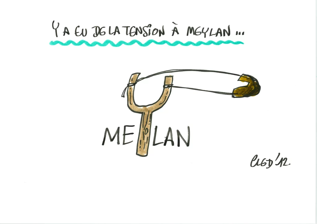 Dessin sur la tension à Meylan / Cled12
