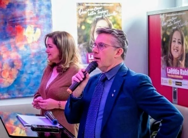 Christophe Ferrari et laetitia Rabih