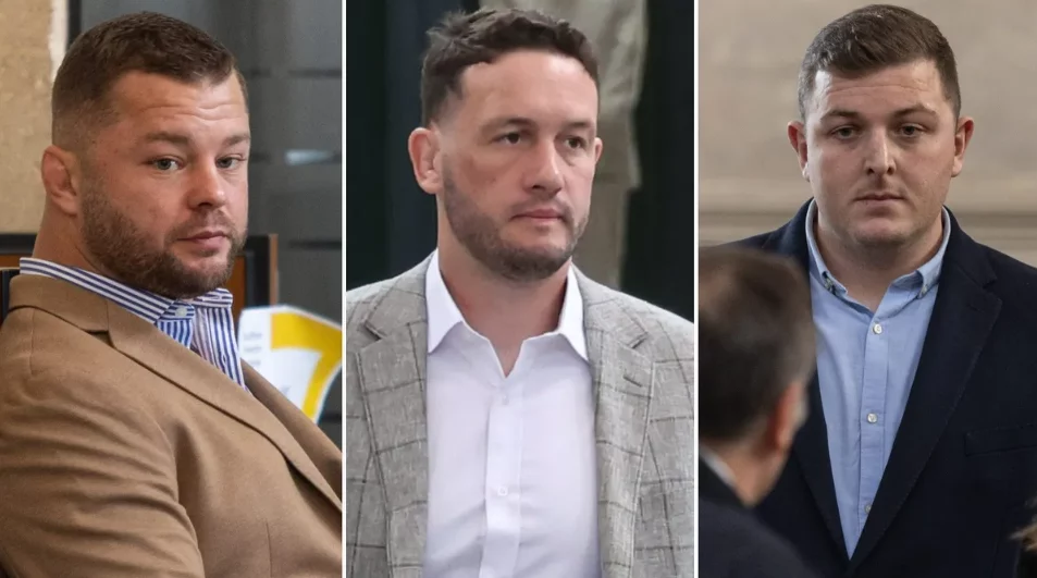 Loïck Jammes, Rory Grice et Denis Coulson