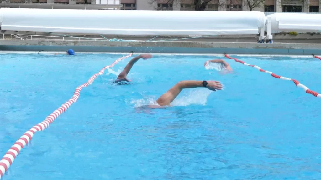 piscine Jean Bron ouverte en mars nager