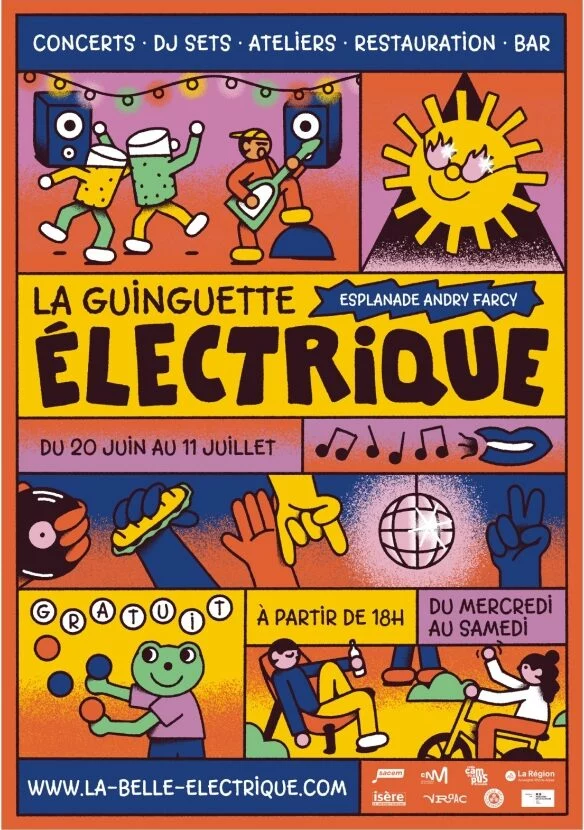 Affiche de l'événement Guinguette électrique