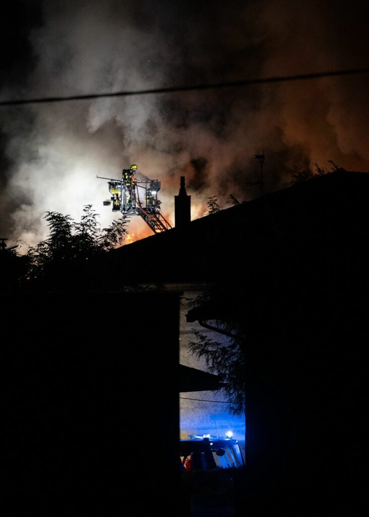 incendie bernin