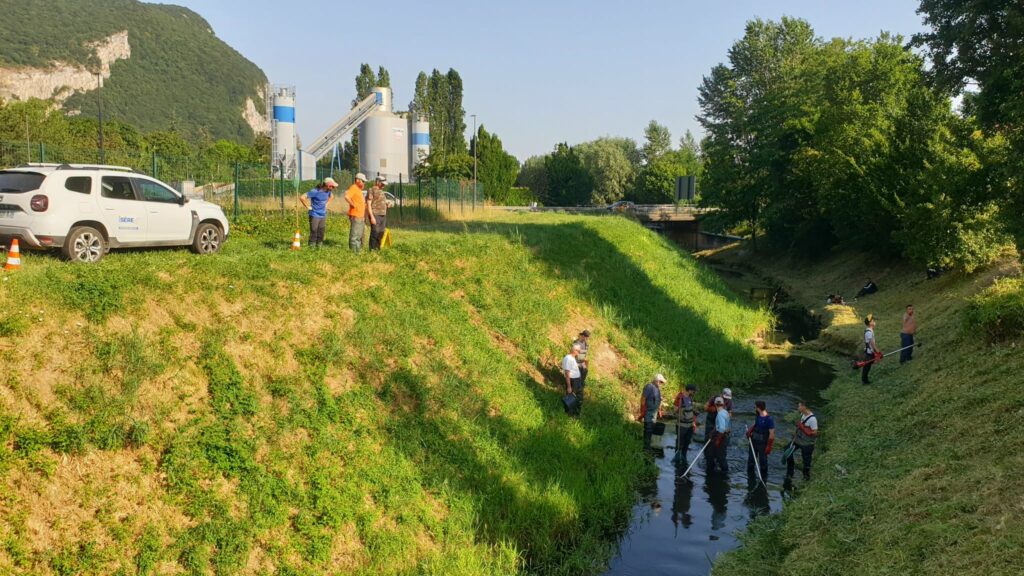 pêche sauvegarde canal de voreppe