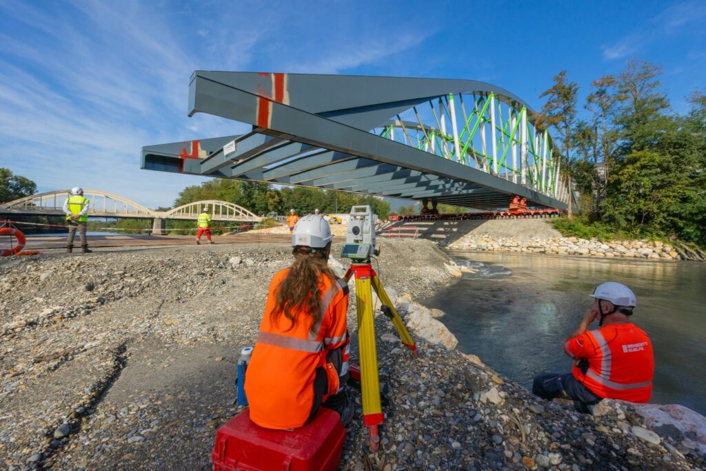 Ripage pont de Brignoud © Frédérick Pattou