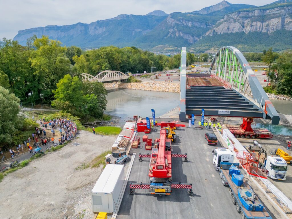 Ripage pont de Brignoud © Frédérick Pattou
