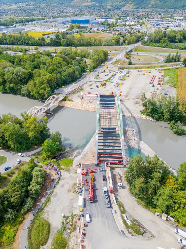 Ripage pont de Brignoud © Frédérick Pattou