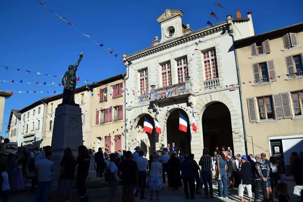 statue de la Liberté roybon