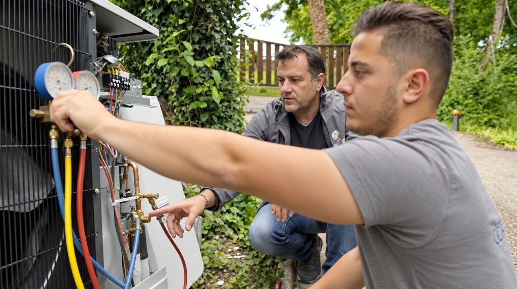 CCF energie climatisation réparation apprentissage