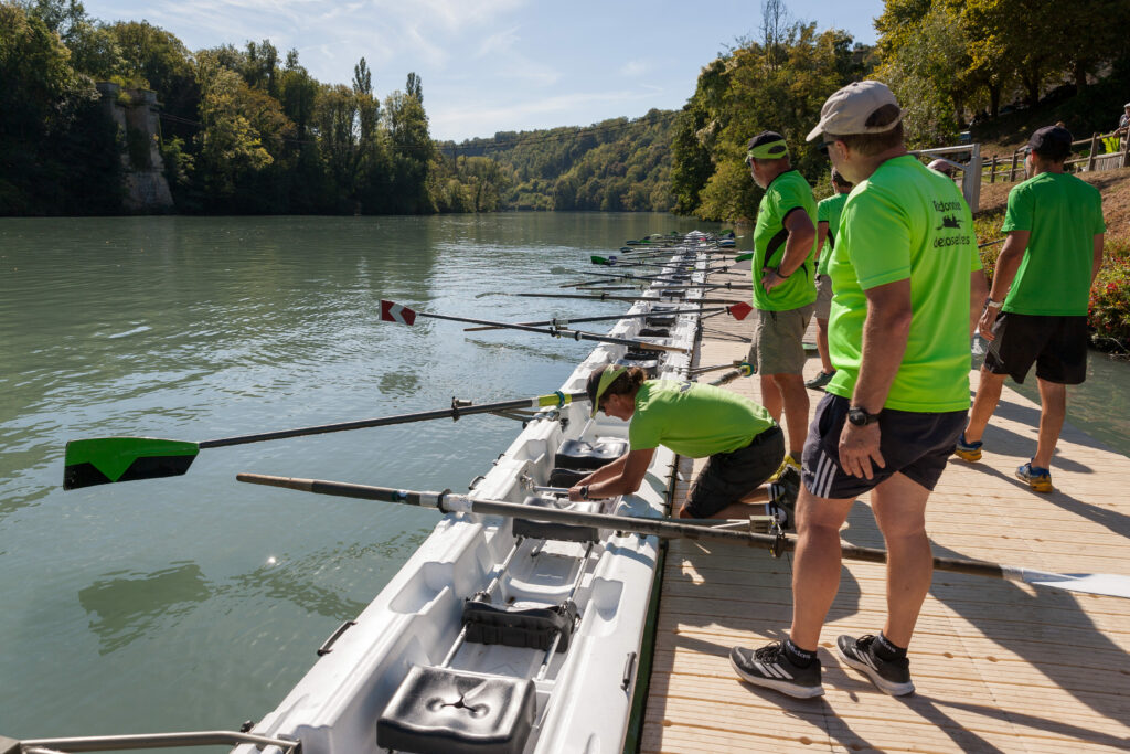 aviron record 30 rameurs