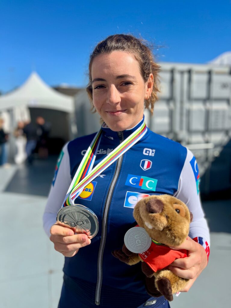 Marion Borras en argent en mondial sur route cyclisme