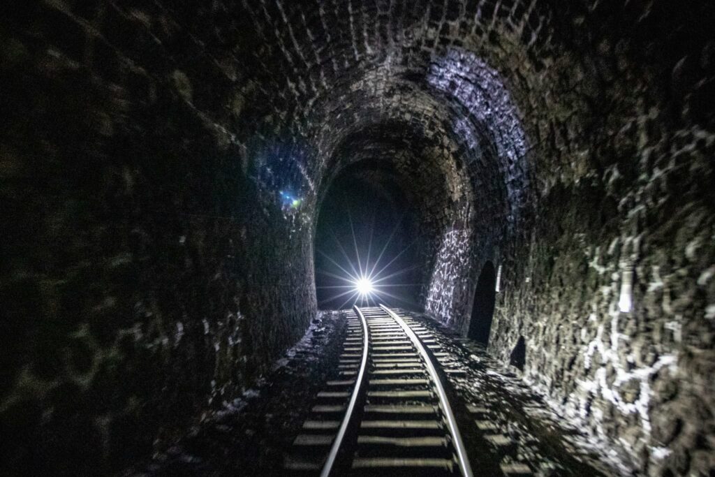 tunnel vélorail