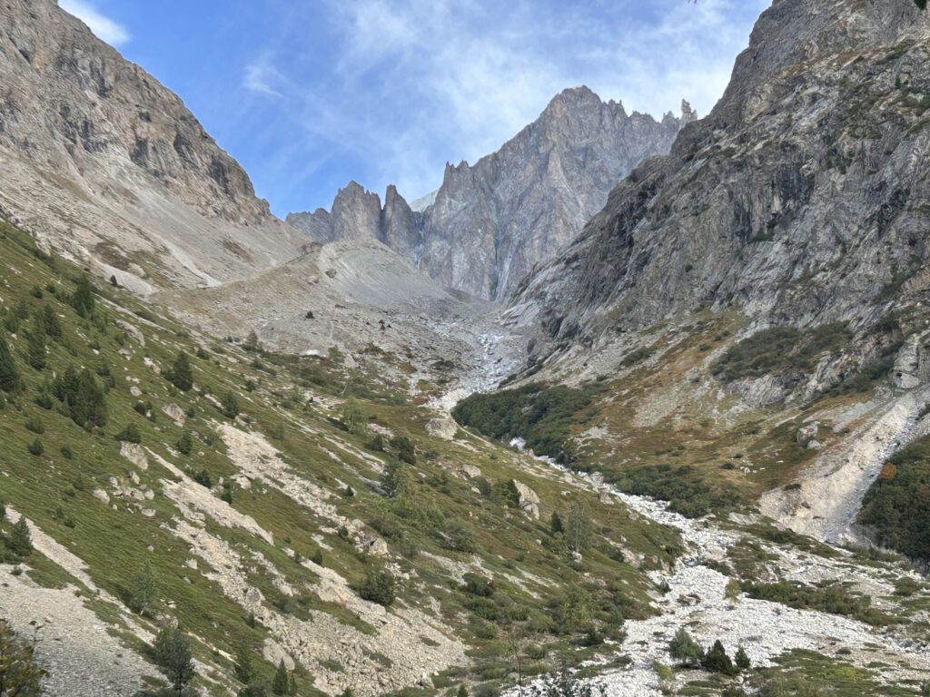 barre des Ecrins vallon bonnepierre