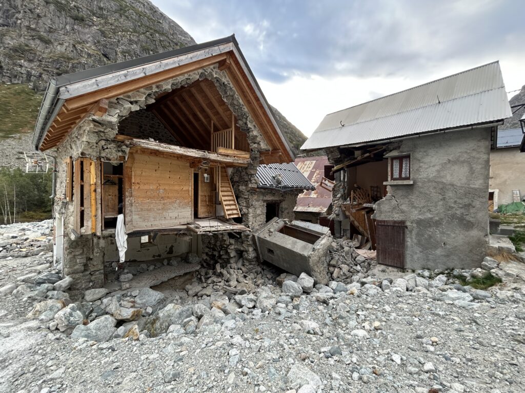 bérarde maison effondrée