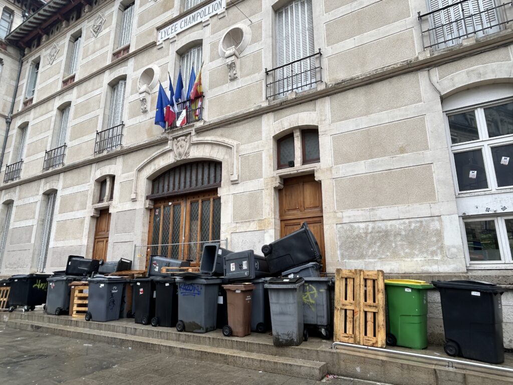 blocage lycée champollion