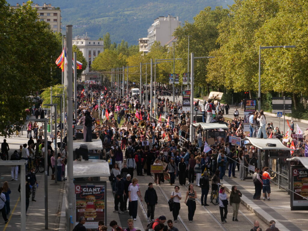 manif lycées 13 octobre