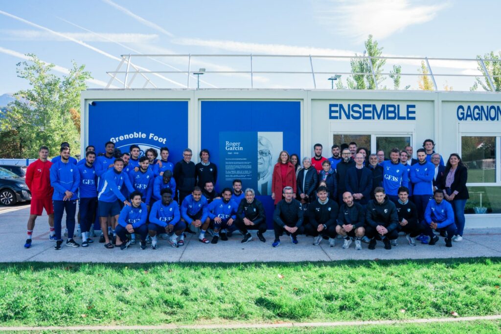 Inauguration stade Roger Garcin