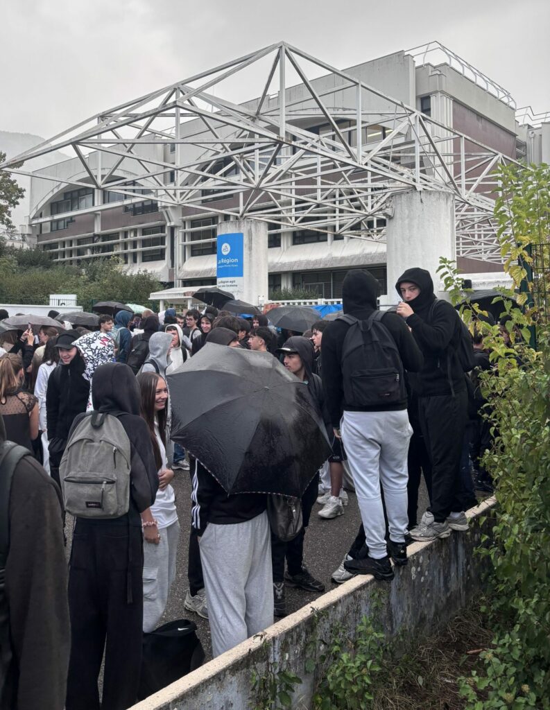 blocage meylan lycée