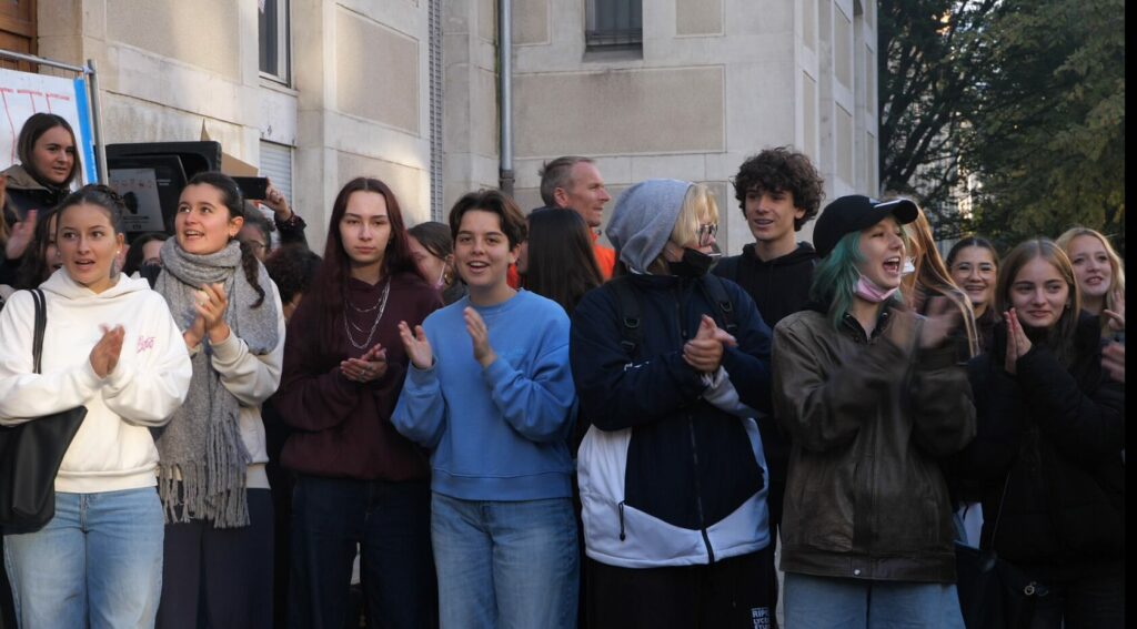 Les professeurs se mobilisent avec les élèves du Lycée Champollion