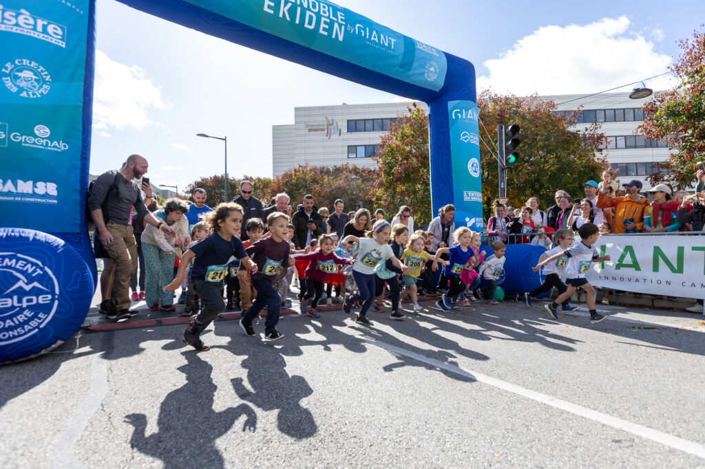 course à pied enfants ekiden