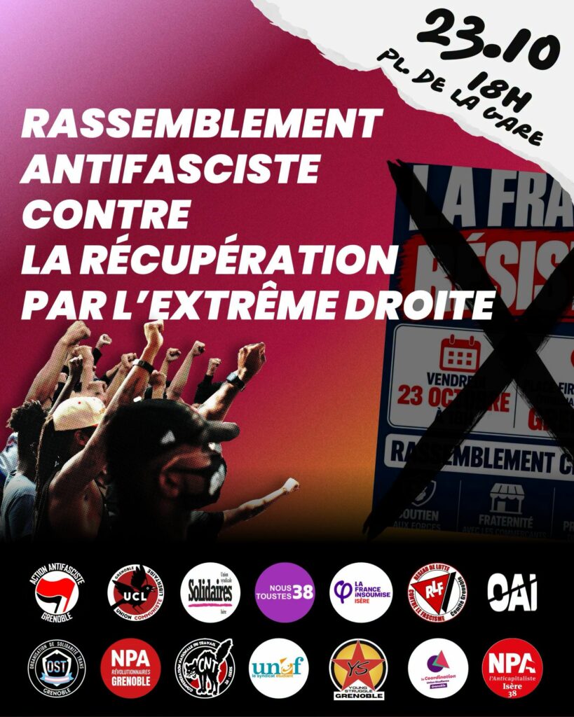 affiche manif antifa
