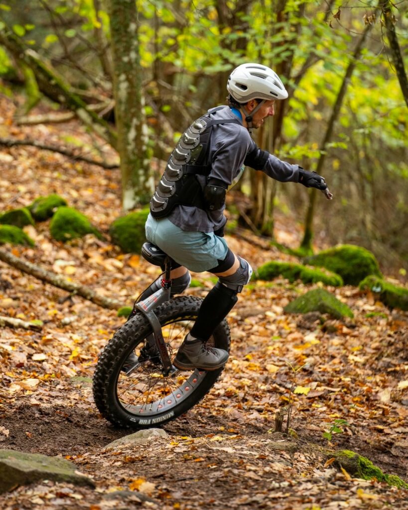 monocycle montagne