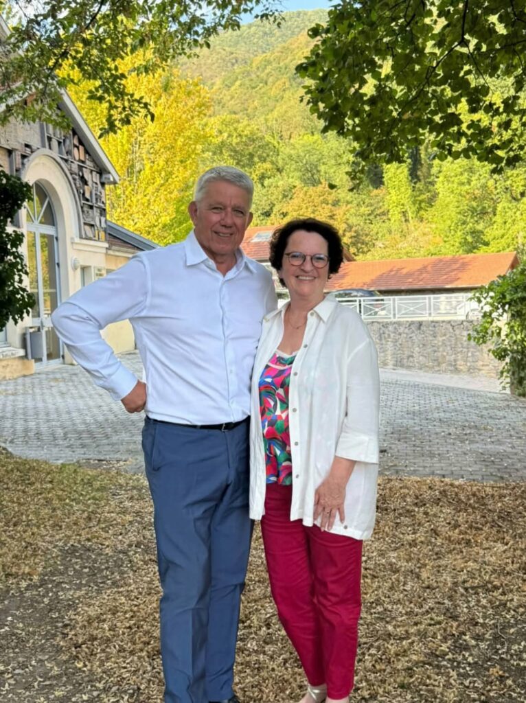Michel Savin et Annick Merle
